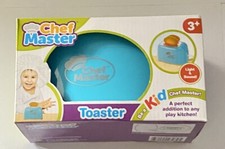 Kid Chef Master- Battery Operated Toaster Light, Pretend Play NEW