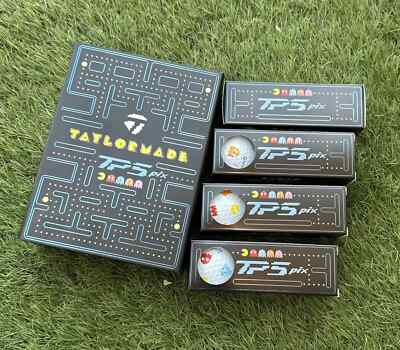🔥 TaylorMade TP5 Pix PAC-MAN Limited Edition Golf Ball 🔥 RARE | eBay