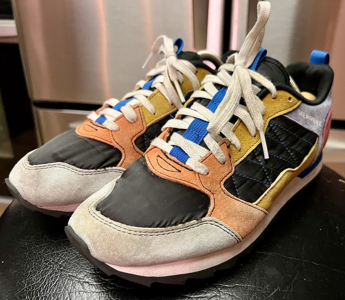 アルビオン MERRELL ALPINE MULTI-COLOR SNEAKERS WOMENS J62546 SIZE 7.5 Hiking