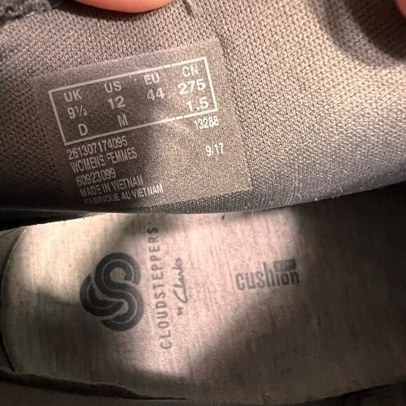 Cloudsteppers by Clark’s grey Caddell tropic ankl… - image 2