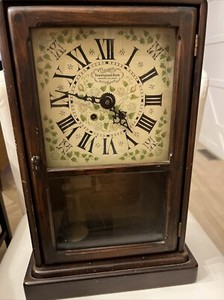 New England Clock Farmington Ct Franz Hermle W Germany No Key