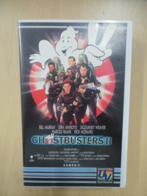 Ghostbusters 2  - Bill Murray - VHS - Video Kassette in OVP Guter Zustand FSK 12