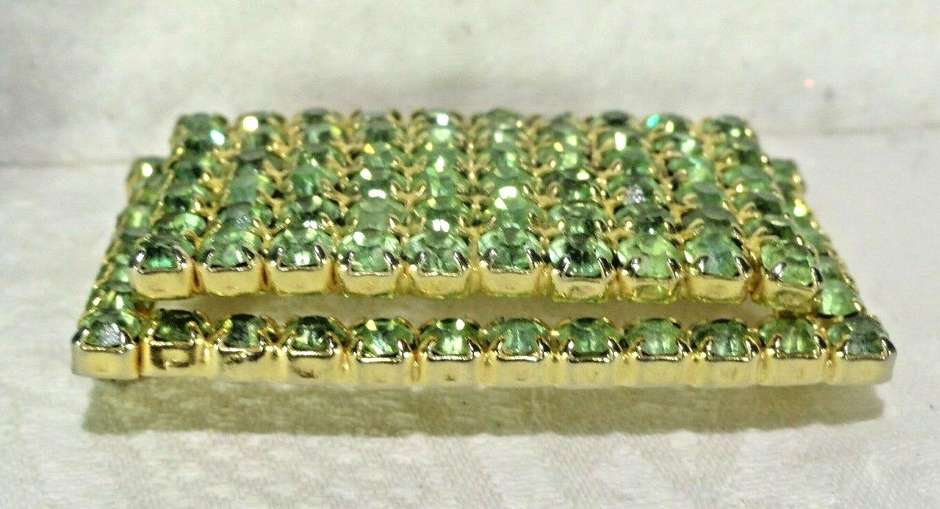 VTG LIME GREEN RS LAYERED RECTANGULAR DESIGN JULI… - image 2