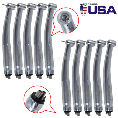 10 x NSK PANA MAX Style Dental High Speed Handpiece Turbine 4 hole USA 1.6mm