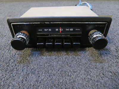 1970-1973 Datsun 510 Am Radio Mitsubishi Electric Made In Japan Car Radio AR-680