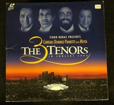 The Three Tenors in Concert 1994 (Laserdisc, 1994) for sale