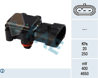 FAE 15018 Sensor, Intake Manifold Pressure for Mitsubishi Renault Volvo