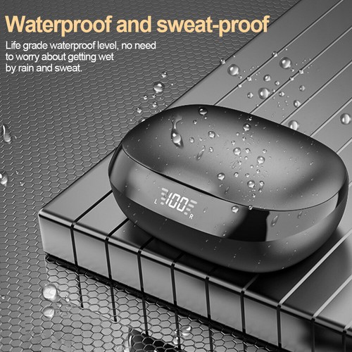 Auricolari Bluetooth 5.3 In Ear Auricolari Wireless TWS Cuffie Sportive con Microfono - Foto 14 di 21