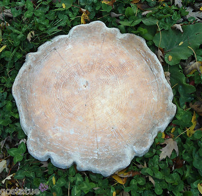 Log stepping stone mold abs plastic concrete plaster casting mould 15'' x 1.25''