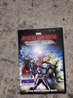 Avengers Confidential: Black Widow & Punisher (DVD) Widescreen PG-13 (SEALED)