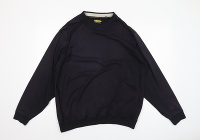Greg Norman Herren Pullover Sweatshirt schwarz M