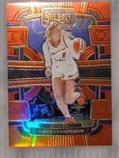 2024 Panini Select WNBA - Concourse Sophie Cunningham #71 Red Prizm /149 21A