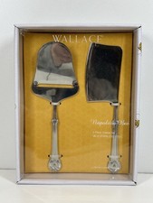 New Wallace Napoleon Bee 2 Piece Cheese set 18/10 Stainless Steel NIB