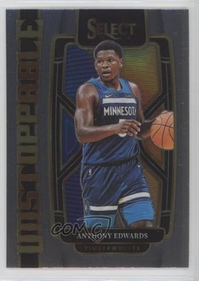 2023-24 Panini Select Unstoppable Anthony Edwards #17 6e0