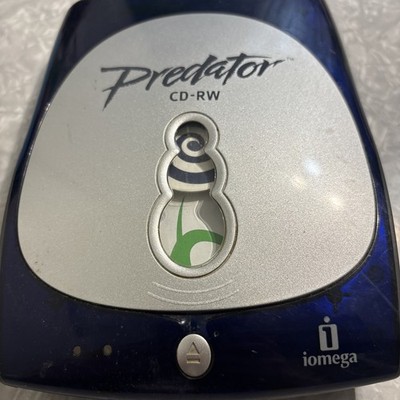 Iomega Predator CD-RW Drive CDRW9602EXT-B fully tested  working 
