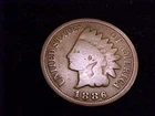 1886 Indian Head Cent, Type 2 variety,  Good Grade