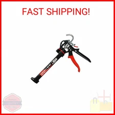 Red Devil 3989 9" Extreme Duty Caulk Gun - Hand Caulking Gun - Thrust Ratio 26:1