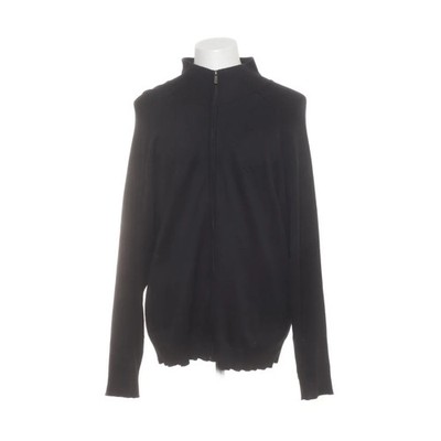 Lerros, Strickjacke, Damen, Größe: 52, Schwarz, Baumwolle, Einfarbig #zE0