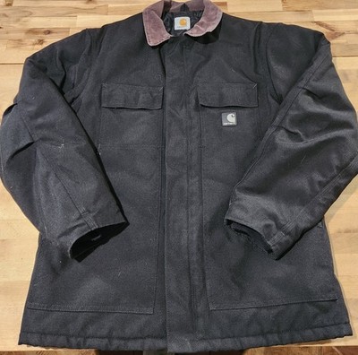 Carhartt BLK Yukon Extremes Arctic Black Jacket Mens Size XL Quilt Lined Coat