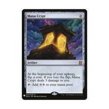 WOTC MtG The List Mana Crypt (MR) NM