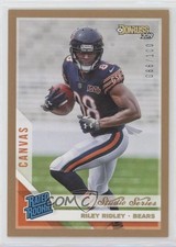 2019 Panini Donruss Rated Rookie Canvas Studio Series /100 Riley Ridley #336 jg5