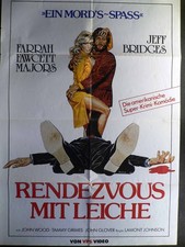 Rendezvous mit einer Leiche - Jeff Bridges - Videoposter A1 84x60cm gefaltet