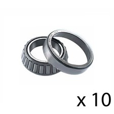 Qty 10: Bearing Cone Cup Set Fits Universal Products Replaces LM67010