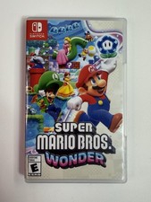  Case Only Super Mario Bros Wonder Nintendo Switch  No Game 