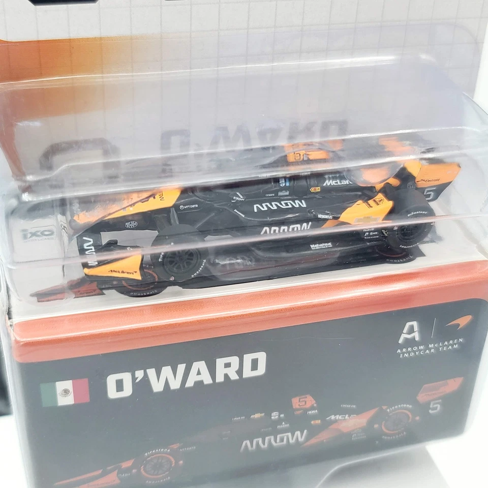 Coches modelo IXO - McLaren #5 Pato O'Ward "Flecha", 1:64 (serie 2025 NTT INDYCAR) Foto 2 de 3