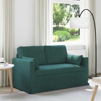Sofa DunkelgrüN 139 X 78 X 80 Cm Stoff