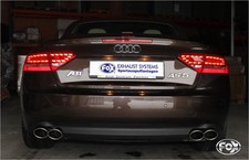 FOX Audi A4/A5 B8 Limousine/Avant/S-Line Frontantrieb & Quattro Endschalldämpfer