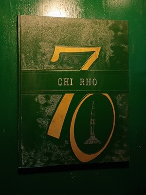 1970 CHI RHO Bishop McGuinness High School Oklahoma City Vintage Yearbook