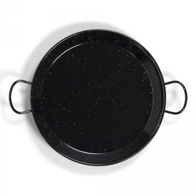 Poêle à paella 40cm pas cher en acier - 9 personnes - Vaello Campos
