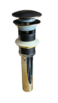 #ad Vigo Bathroom Sink Pop Up Drain with Overflow Antique Rubbed Bronze VG16002ARB $24.99