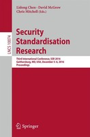 Lidong Chen (U. A.) | Security Standardisation Research | Taschenbuch | Englisch