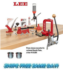 LEE Breech Lock Reloading Kit w/3 Free Quick Change Bushings # 90030+90600 New