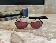 Rare Chrome Hearts Red Sunglasses with Wine Lens Unique Camo Case