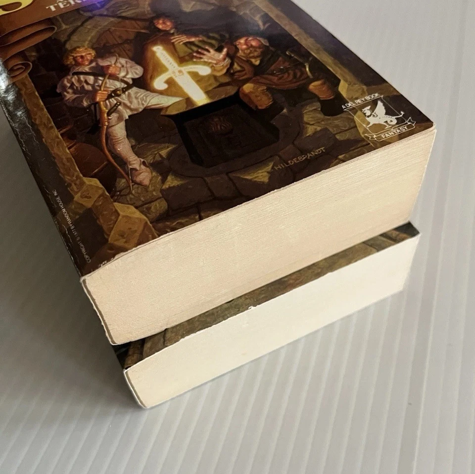 The Sword Of Shannara & Elfstones by Terry Brooks Bk 1 & 2 (Vintage *UNREAD VG) Foto 4 de 4