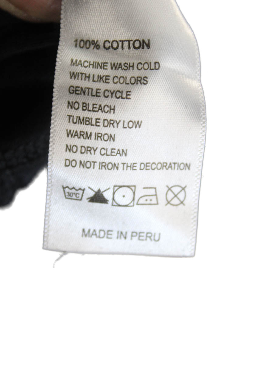 Leallo Womens Basic Button-Up Long Sleeve Black C… - image 5