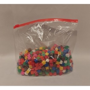Learning Resources Interlocking Gram Unit Cubes Approx. 900 Pieces