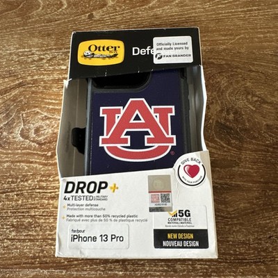 OTTERBOX Defender Case for Apple iPhone 13 Pro - Auburn Tigers color print