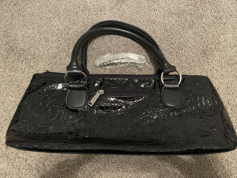 NWOT PRIMEWARE WINE CLUTCH BAG THERMAL INSULATED HOLD 750ML BOTTLE-CORKSCREW BLK