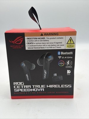 ASUS ROG Cetra True Wireless Speednova — Gaming Earbuds | eBay