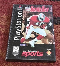 NFL Gameday Football Video Game Sony PlayStation 1 PS1 Long Box W Manual VTG