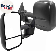 Manual Telescoping Tow Mirrors for Chevy Silverado GMC Sierra 1999 2007