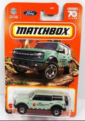 Matchbox NEW 70 years #25/100  2021 FORD BRONCO Park Service