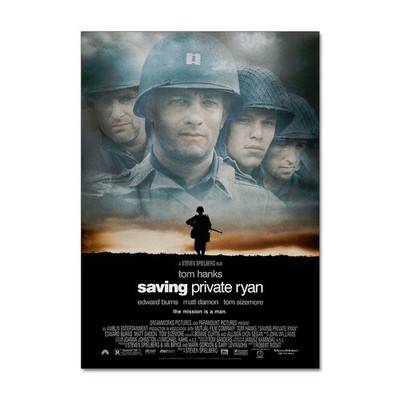 Saving Private Ryan Filmposter | Offizielles Wandbild DIN A4 oder DIN A3