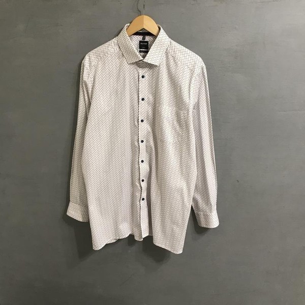 Men Olymp Shirt Multicolor Cotton XXL #1UNE