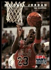 1992 Skybox Team USA #44 Michael Jordan Chicago Bulls basketball card