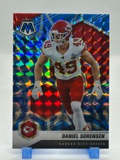 Daniel Sorensen 2021 Panini Mosaic - Reactive Blue Prizm #7 Kansas City Chiefs